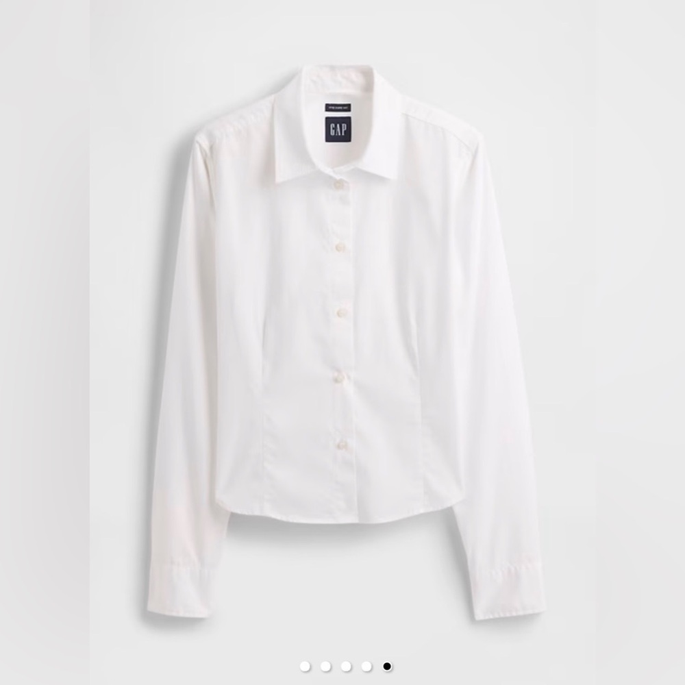 GAP Crisp White Collared Shirt